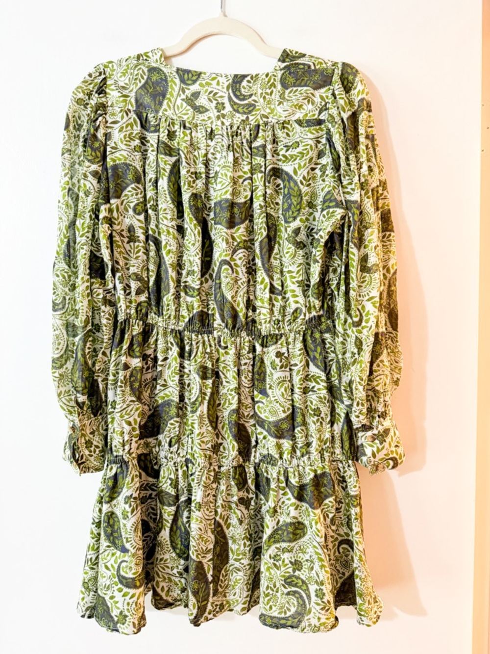 Ciao Lucia Alessandra Dress Mini Paisley Print Size Medium - Picture 6 of 6